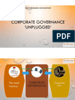 Corporate Governance 'Unplugged'