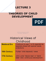 Lecture 2 N 3 Theories of Child Development