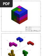 Puzzle Cube Drawings