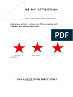 I Value My Attention: I Win A Prize With Three Stars