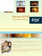 Televizia Senzi Prezentácia+cenník