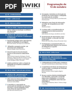 Programação CCBWIKI