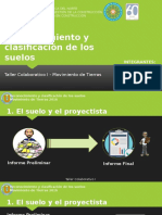 Reconocimiento y Clasificación de Los Suelos - I Colaborativo