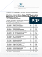 Edital 41 2a Chamada MEDICINA 2017