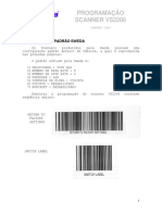 Programação SCANNER VS2200 PDF
