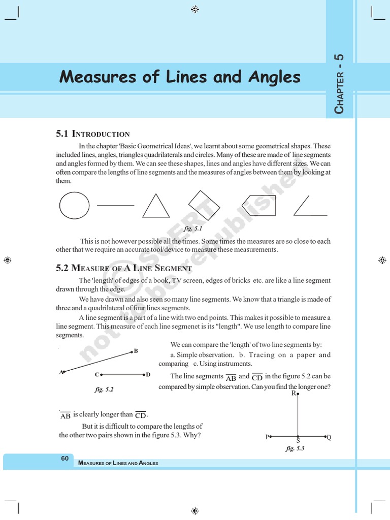 Measuring Angles and Line Segments An Introduction to Using