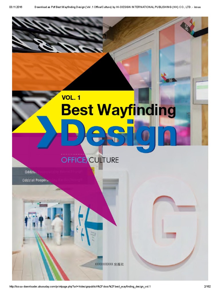 Wayfinding Design (Vol .1 Office - Culture) by Hi-Design International ...