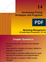 Developing Pricing Strategies and Programs: Marketing Management