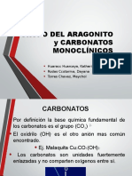 Aragonito y Carbonatos Monoclínicos 2016 1