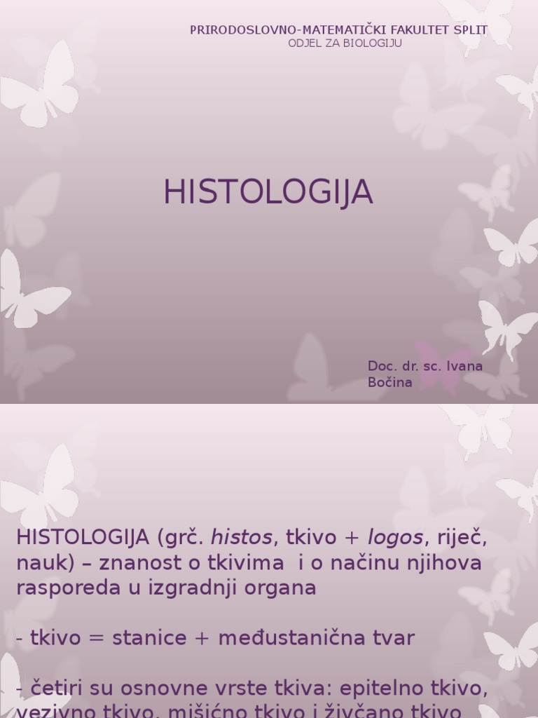 Epitelno Tkivo | PDF