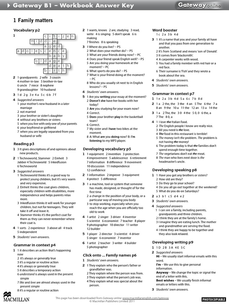 Beyond B1 Grade 10 Answer Key STUDENT'S BOOK ANSWER KEY B, 60 OFF
