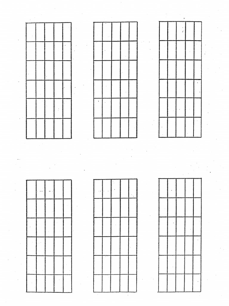 Acordes Guitarra Pdf Plantillas De Acordes Y Escalas Para Imprimir
