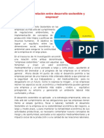 Cuál Es La Relación Entre Desarrollo Sostenible y Empresa