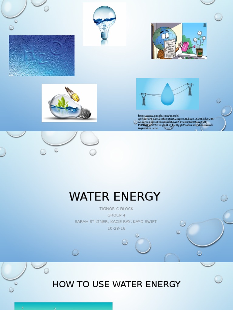 Understanding Water Energy Basics | PDF