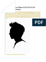 Cara membuat SIluet PAS MANTAP Dengan Photoshop