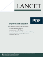 Separata en Español: Budesónida y Riesgo de Neumonía: Un Metaanálisis de Datos de Pacientes Individuales