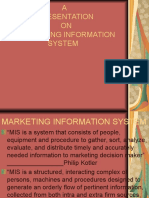 Marketing Information System Presentation