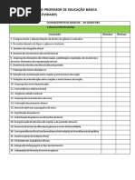 Edital Verticalizado Professor