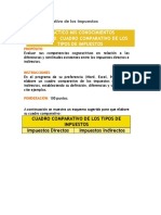 Cuadro Comparativo de Los Impuestos