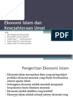 Ekonomi Islam Dan Kesejahteraan Umat