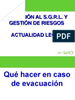 Inducción Al S.G.R.L. Y Gestión de Riesgos Actualidad Legal