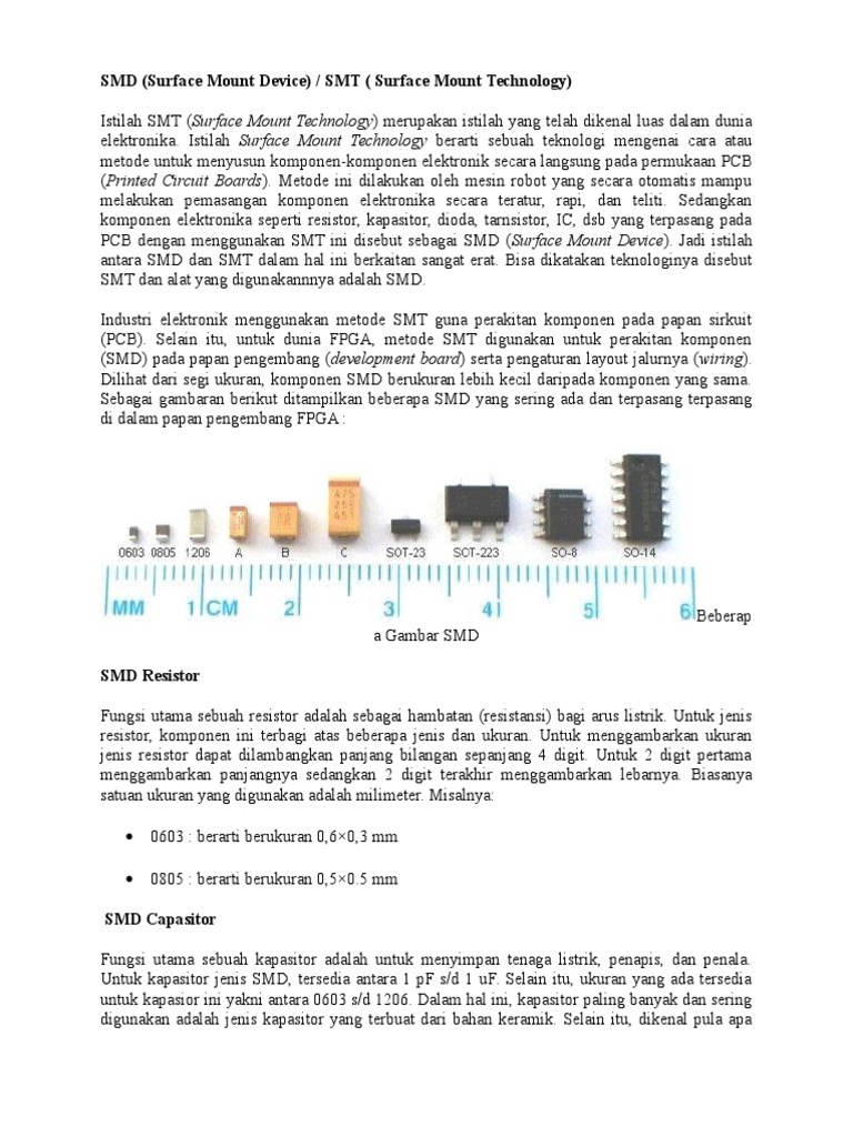 Panduan Lengkap Komponen SMD | PDF