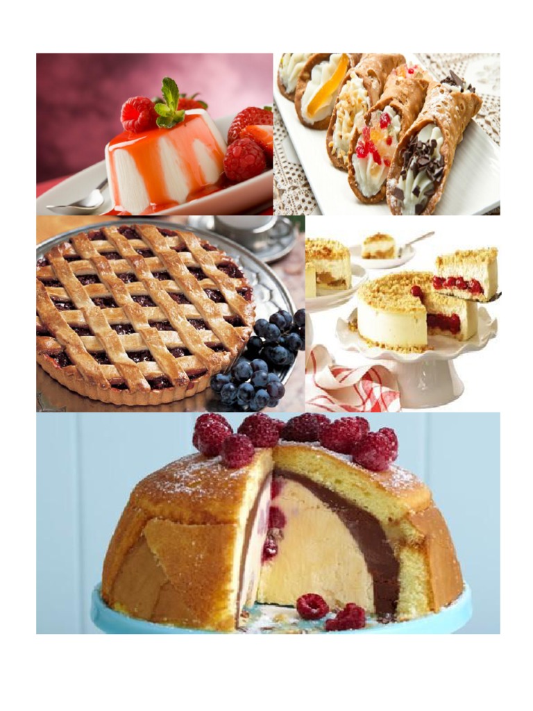 Postres Italianos
