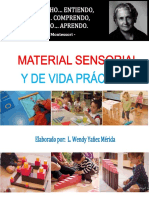 Montessori: Material Sensorial y de Vida Práctica 