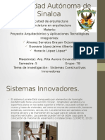 Sistemas Constructivos Innovadores