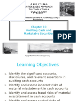 Auditing Cash and Marketable Securities (Chapter 10)