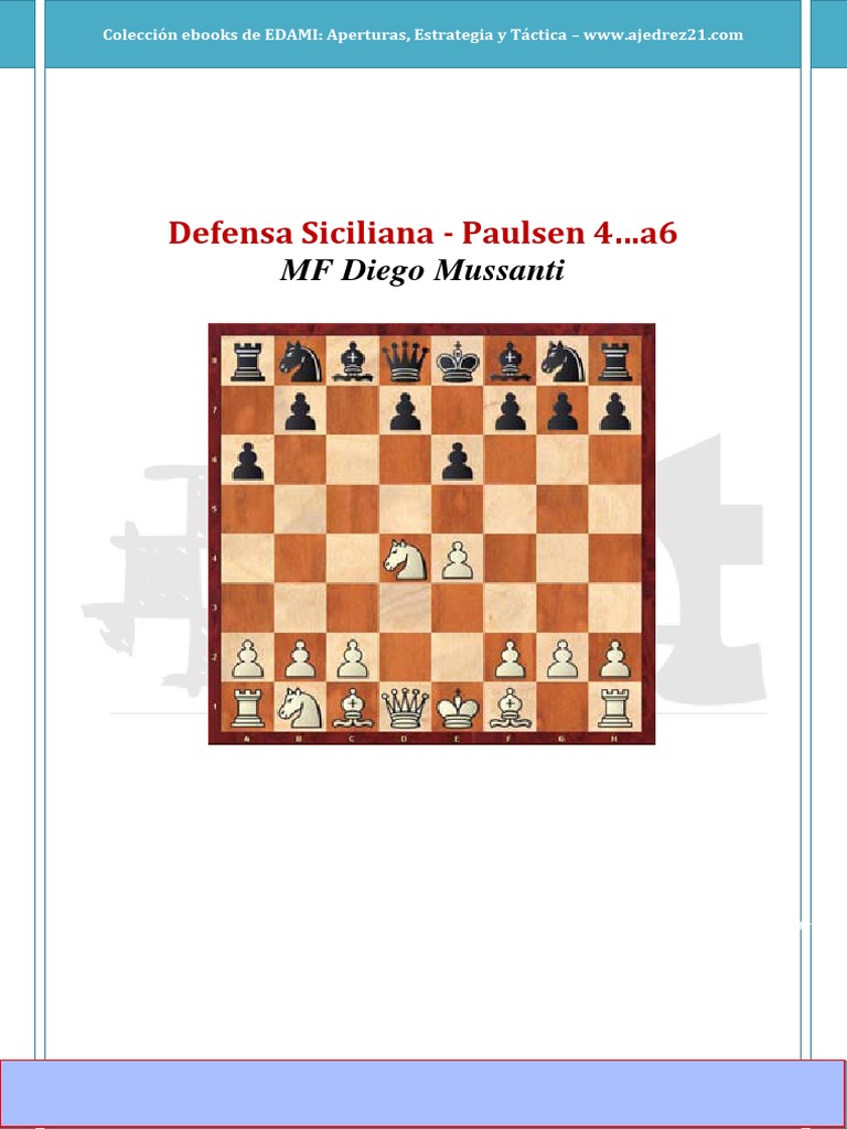 Defensa Siciliana: Variante Paulsen | PDF | Aperturas de ajedrez ...