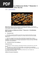 Download RPP Prakarya Rekayasa Kelas 7 Semester 1 Kurikulum 2013 Revisidocx by Andi Rurah SN331896270 doc pdf