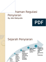 Pemahaman Regulasi Penyiaran