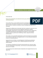 7-1 LECTURA - La Segmentacion de Mercados PDF