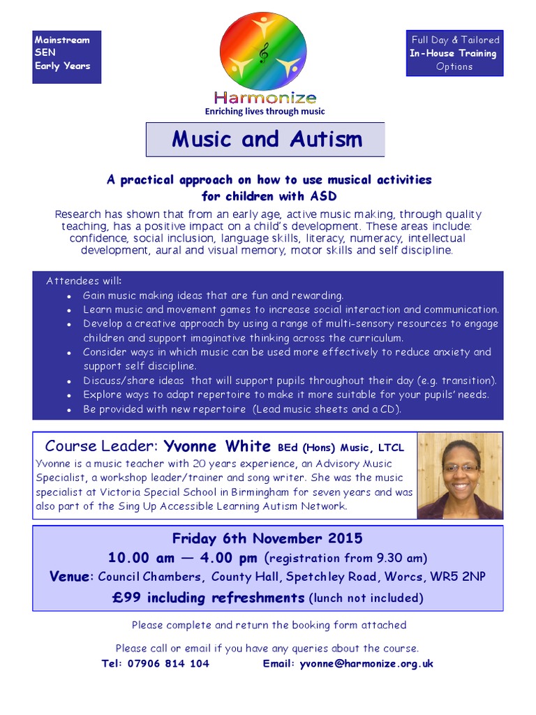Music Activities for Children with Autism | PDF