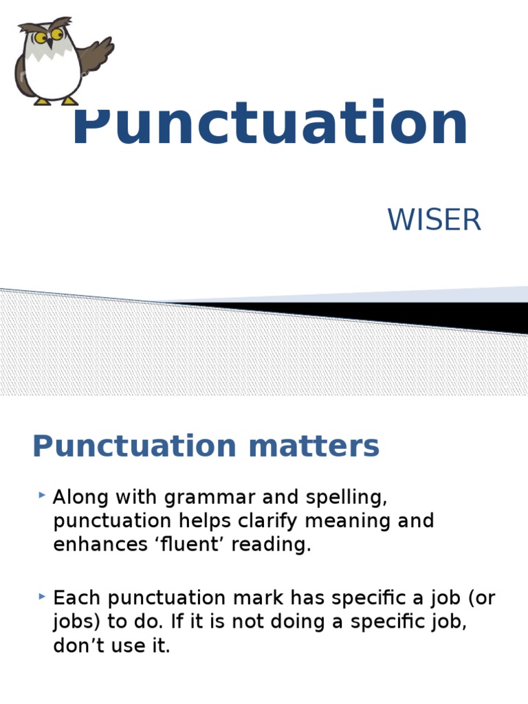 Understanding Legal Punctuation Marks | PDF | Syntax | Text