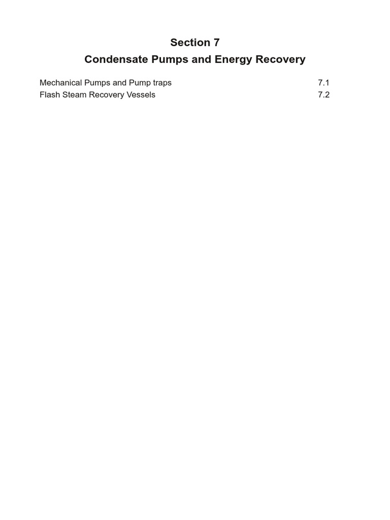 Condensate Pumping Trap Overview | PDF | Valve | Steam