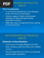 Securitisation of Financial Assets