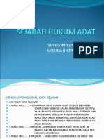 Sejarah Hukum Adat 2003