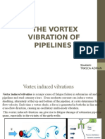 The Vortex Vibration of Pipelines