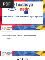 Session 4 Law and the Legal System