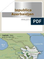 Azerbaidjan - anliză geopolitică