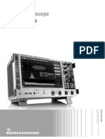 Rohde Schwarz RTO2000 Digital Oscilloscope Datasheet v0300