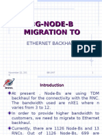 3G Node-B - Ethernet Backhaul