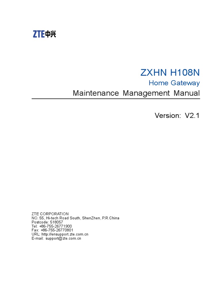 Zte zxhn h108n firmware update