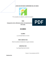 Comparativa de Plantas de Tratamiento de Aguas Residuales