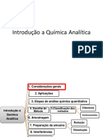 Aula 1.1 - Introdução À Química Analítica