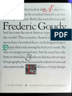 Frederic Goudy (Type Design Art Ebook)