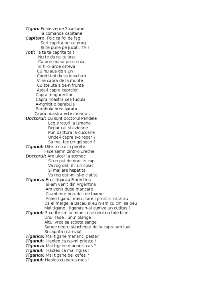 Capra 1 | PDF