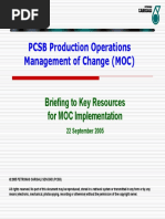 MOC Process Flow Chart | PDF | Engineering | Business